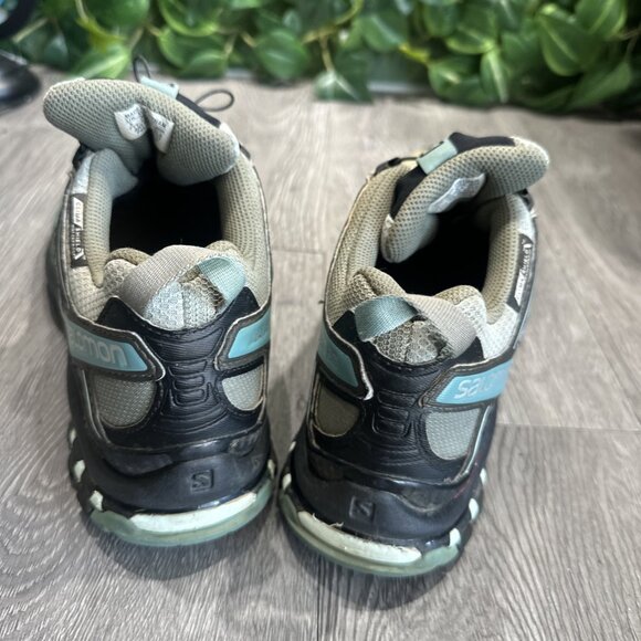 Salomon Athletic Shoes in Gray and Blue - Picture 5 of 9